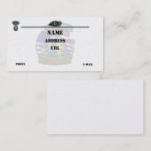 3. Special Force Patch Flash Business Card Visitenkarte (Vorne/Hinten)