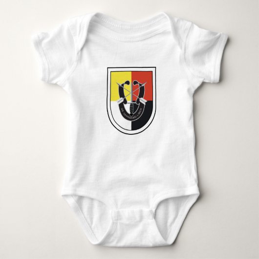 3. Spezialeinheiten Baby Strampler (Vorderseite)