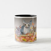 3 sphynx Kätzchen Tasse (Mittel)