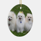 3 Spitz-Sitzen Keramikornament (Rechts)