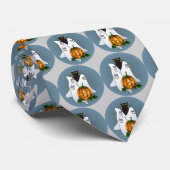 3 SPOOKS, JACK u. SCHWARZER CAT durch SHARON Krawatte (Gerollt)