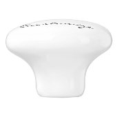 3 Sprungporpoises Thunder_Cove Keramikknauf (Seitenansicht)