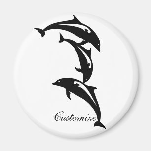 3 Sprungporpoises Thunder_Cove Magnet