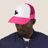 3 Sqr. Rosa Truckerkappe (Beispiel)