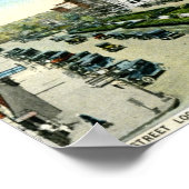 3. St., Macon, Georgia 1920s Vintag Poster (Ecke)