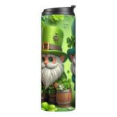 3 St Patrick's Day Gnomes Thermosbecher (Nach links gedreht)