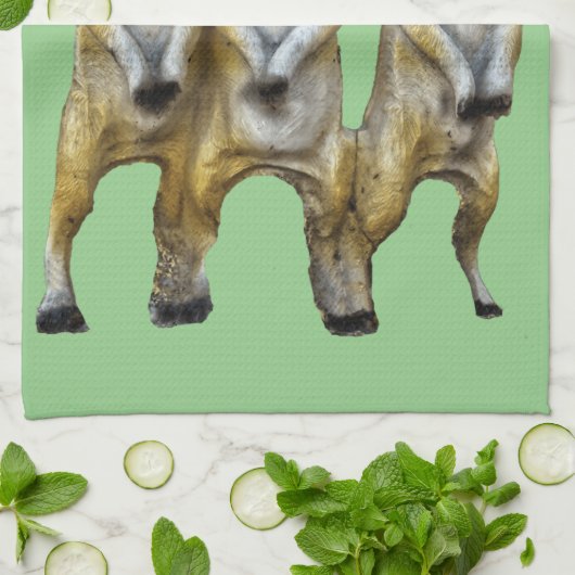 3 Stehend Meerkats Thunder_Cove Geschirrtuch (Gefaltet)