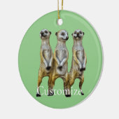 3 Stehend Meerkats Thunder_Cove Keramik Ornament (Links)