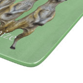 3 Stehend Meerkats Thunder_Cove Schneidebrett (Ecke)