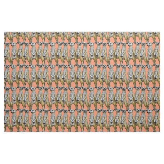 3 Stehend Meerkats Thunder_Cove Stoff (Fat Quarter (45,7 x 55,9 cm))