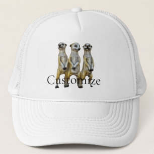 3 Stehend Meerkats Thunder_Cove Truckerkappe