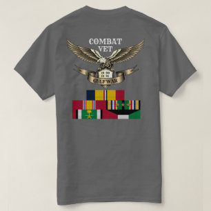 3 STERNE BEKÄMPFUNG DES VET GULFKRIEGS T-Shirt
