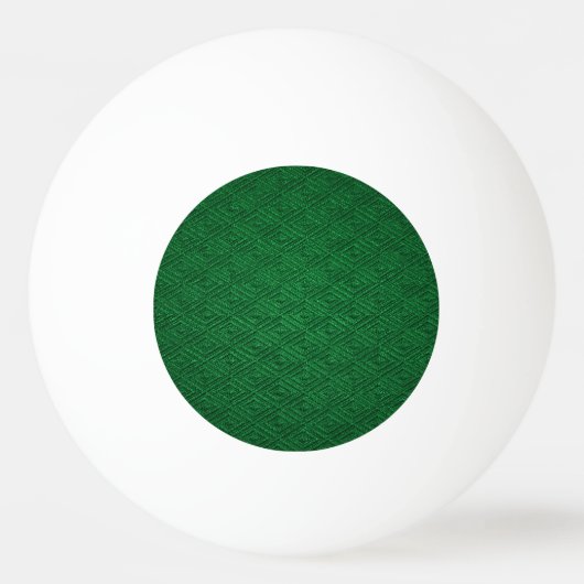 3-Sterne-Pingpong-Balls; Rote und grüne Zentren Tischtennisball (Rückseite)
