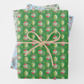 3 Stk. Geschenkwrap Blatt Sets - Weihnachtswaterco (Beispiel)