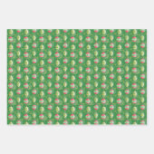 3 Stk. Geschenkwrap Blatt Sets - Weihnachtswaterco (Vorderseite)