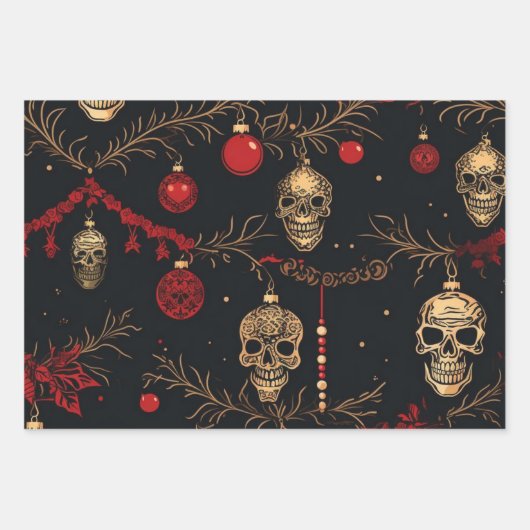 3 Stk. PC. Umhüllungspapier Geschenkpapier Set (Vorderseite)