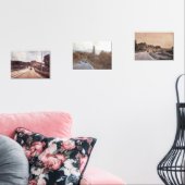 3 Straßen Aquarell Print Set (Wohnzimmer)