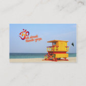 3. Straßen-Strand-Yoga Visitenkarte (Rückseite)