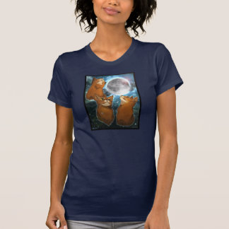 3 Strollercat Mond-Shirt T-Shirt