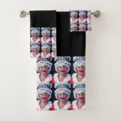 3 Stück Frau Claus Bath Set- WOW! Badhandtuch Set (Insitu)