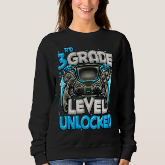 3. Stufe Entsperrtes Spiel auf 3. Stufe zurück Sweatshirt