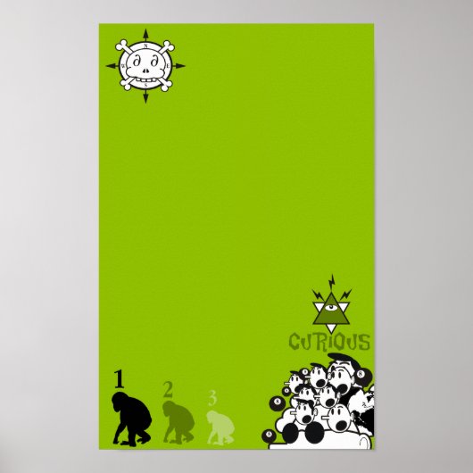 3-Stufen-Dezentralisierung Poster (Vorne)