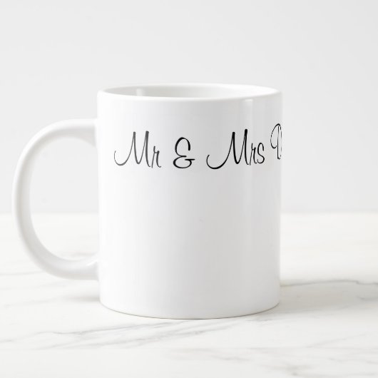 3 Style Tasse - Mr. & Mrs Dickinson 21.07.20xx (Links)