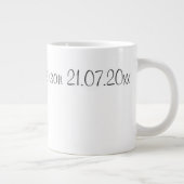 3 Style Tasse - Mrs. & Mrs Dickinson 21.07.20xx (Rechts)