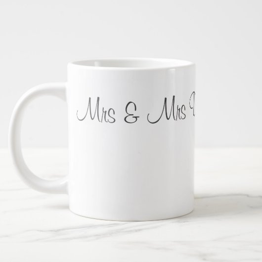 3 Style Tasse - Mrs. & Mrs Dickinson 21.07.20xx (Links)