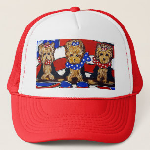 3 Süße Yorkies Mützen