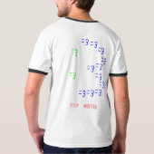 =3 T-Shirt (Schwarz voll)