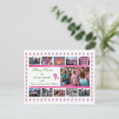 3 Tage Vielen Dank, Postcard Postkarte (Stehend Vorderseite)