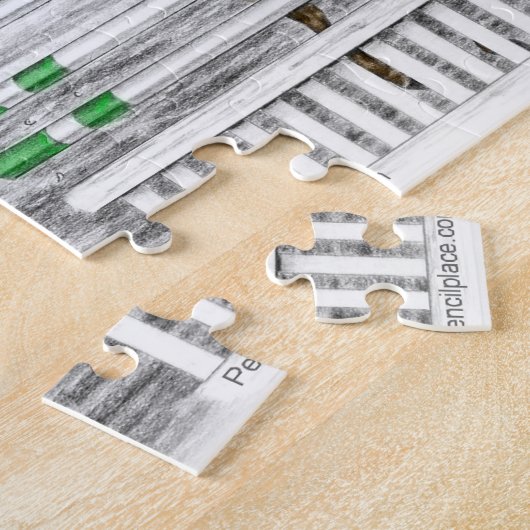 3-tägige Pferderennausbildung kombiniert Puzzle (Seite)