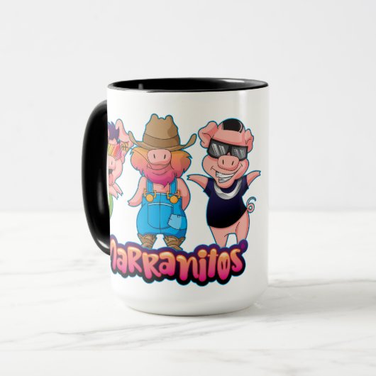 3 Tasse Maranitos (Südliche Ferkel) (Vorderseite Links)