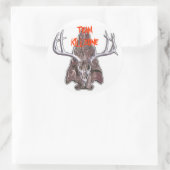 3" TEAMKILLZONE-RUNDENTSCHEIDUNGEN RUNDER AUFKLEBER (Tasche)