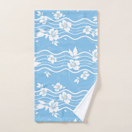 3-teiliges Handtuchhandtuch-Set in Giana-Neptune Badhandtuch Set (Handtuch)