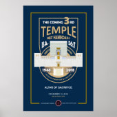 3. Tempel - Altar-Dekodierung Poster (Vorne)