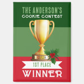 3 Tonne Holiday Contest Gewinner Award Magnet (Vorderseite)