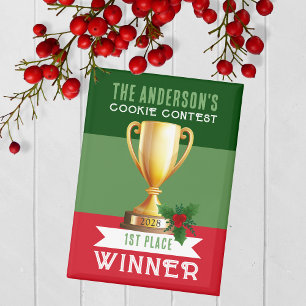 3 Tonne Holiday Contest Gewinner Award Magnet
