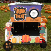 3 Tonne Trunk- oder Halloween-Logo-Geschäft für Le Banner
