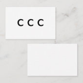 3 TREUEKARTE (Vorne/Hinten)