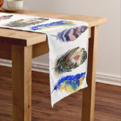 3 Tribal Feathtern Muster Großer Tischläufer (Beispiel)