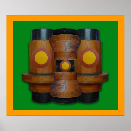 3 Türme 3-Print Poster (Vorne)