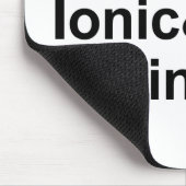 3 Typen griechischer Spalten | Doric Ionic Corinth Mousepad (Ecke)