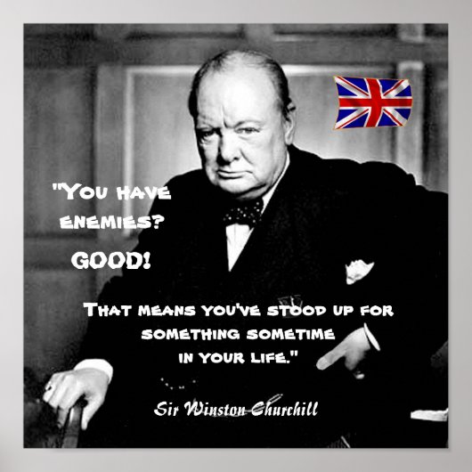 3 - "Über Feinde" Poster (Vorne)