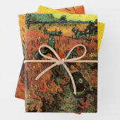 3 Unterschiedliche Szenen mit Sonnen von Vincent v Geschenkpapier Set (Beispiel)