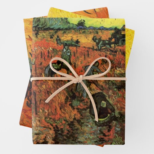 3 Unterschiedliche Szenen mit Sonnen von Vincent v Geschenkpapier Set (Beispiel)