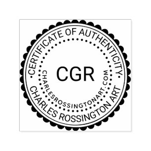 3 Ursprüngliche Echtheitszertifikat #7B Name URL Permastempel