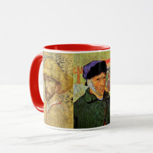3 Van Gogh Self Portrait Paintings Tasse