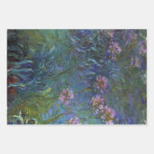 3 verschiedene Gartenszenen, Giverny von Claude Mo Geschenkpapier Set (Vorderseite 3)